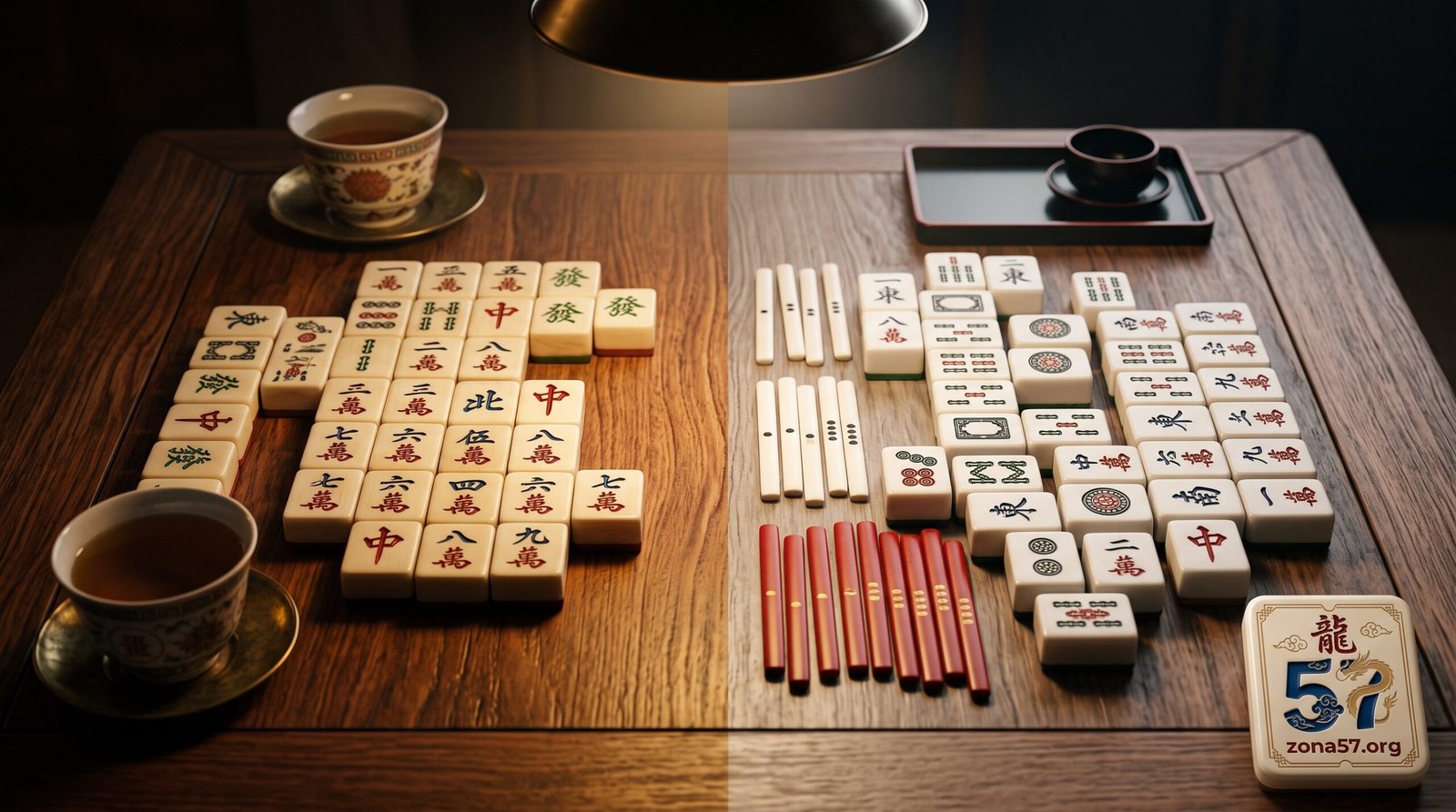 perbandingan mahjong riichi vs klasik di atas meja